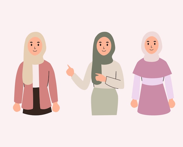 Muslim Woman clipart