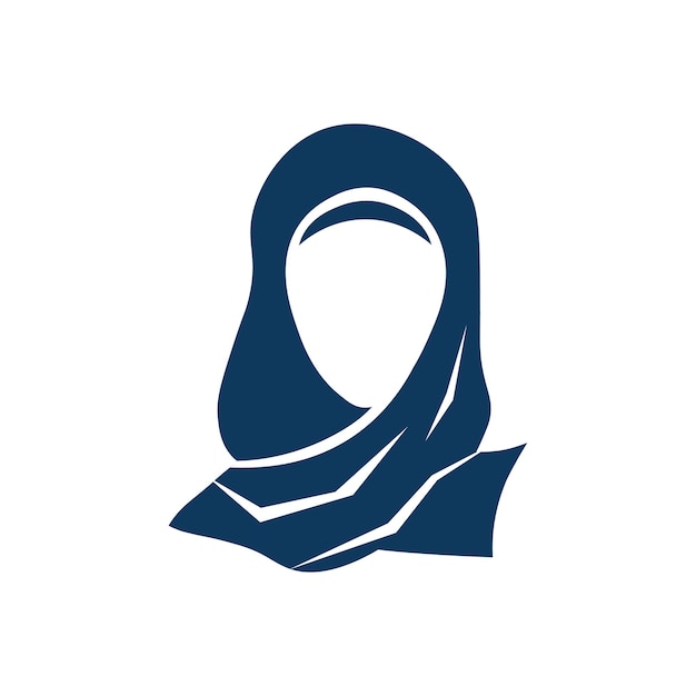 Muslim woman Hijab woman flat icon