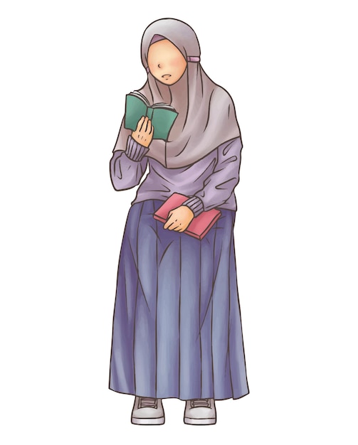 Muslimah Illustration 02