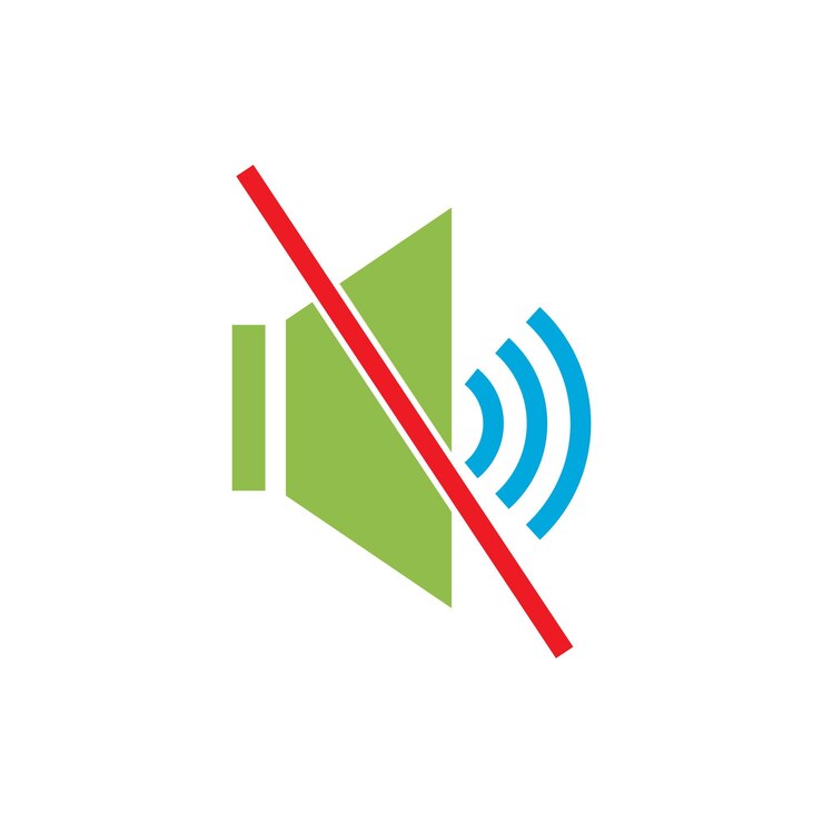 Vector mute icon vector design templates