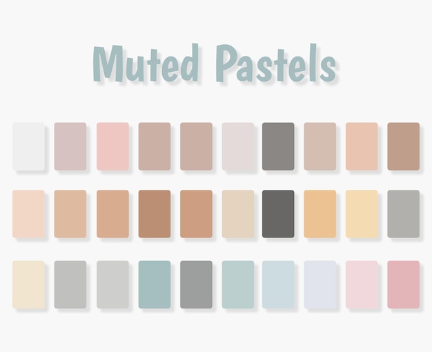 Muted Color Palette