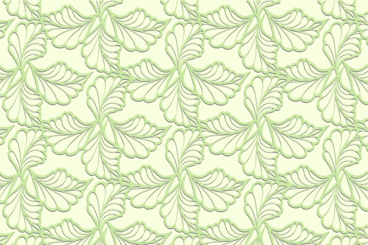 Vector muted tropical leaf silhouette collection