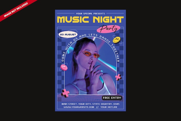 Muzieknacht Flyer