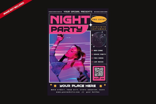 Muzieknacht Flyer