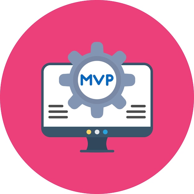 MVP フラット イラスト
