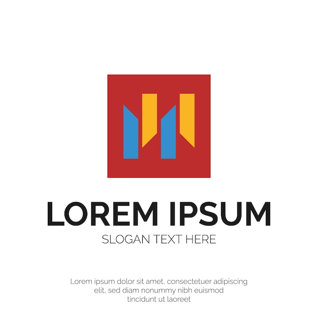 MW Letter and Monogram Logo Design