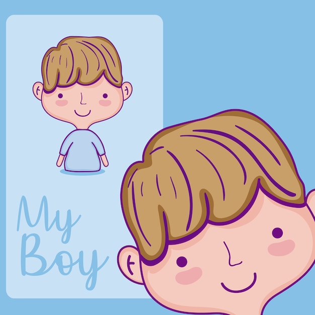 My boy cartoon