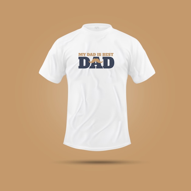 My dad is best dad | motivational quote t-shirt | fun and casual t-shirt design | hoodie design | apparel and cloth design