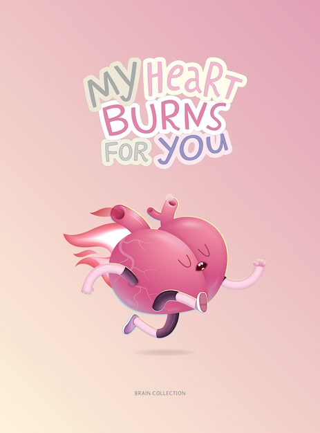 My heart burns for you