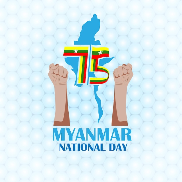 Premium Vector Myanmar National Day