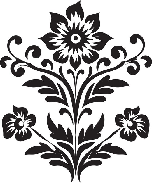 Vector mysterious bouquets dark floral vectors