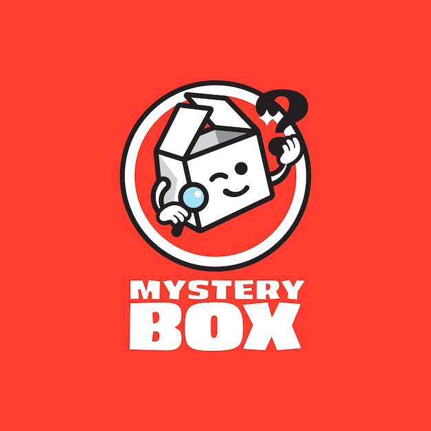 Логотип талисмана mystery box