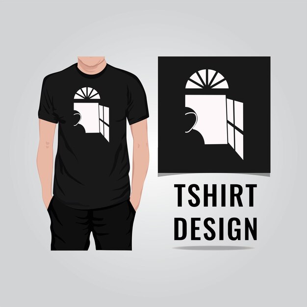 Mystery guest t shirt design vector illustration