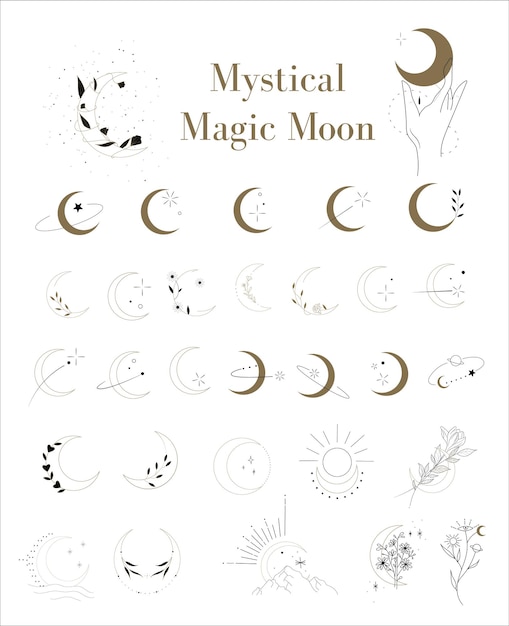 Luna magica mistica