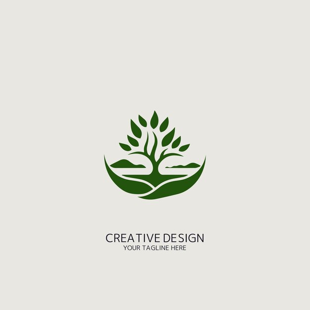 Mystical nature logo