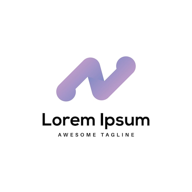 N Letter Logo Design Ideas Free