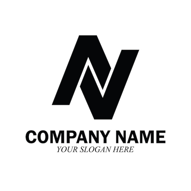 N Letter Logo Template