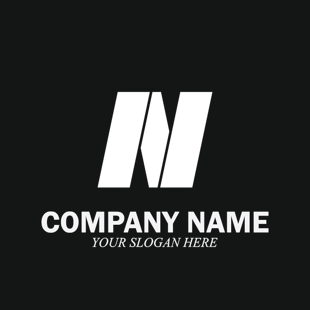 N Letter Logo Template