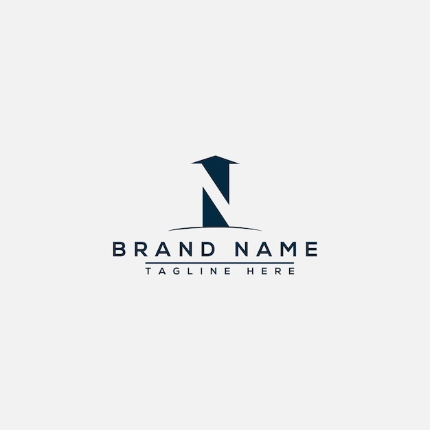 N Logo Design Template Vector Graphic Branding Element