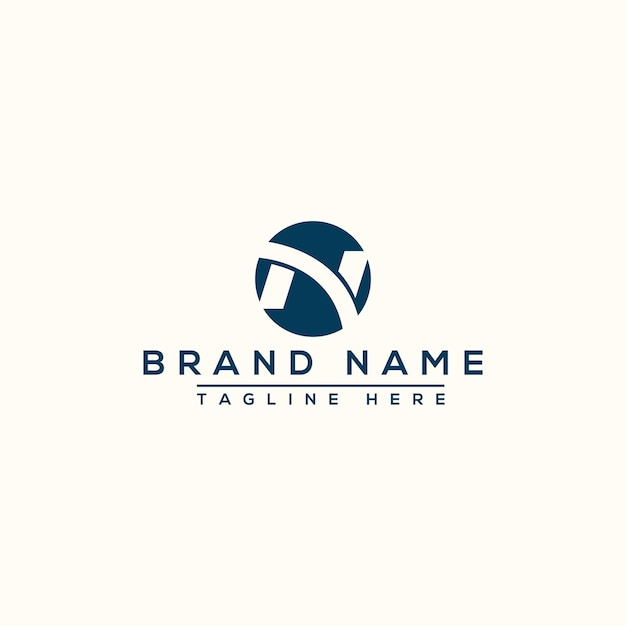 N Logo Design Template Vector Graphic Branding Element