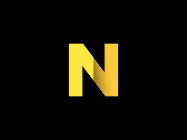 N  logo  design