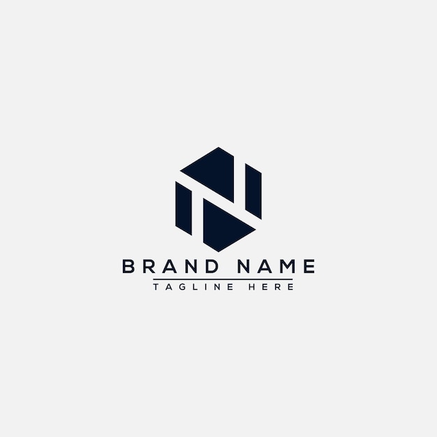 N logo Ontwerp Sjabloon Vector Grafisch Branding Element