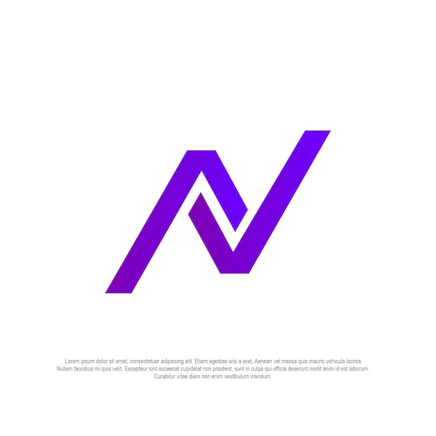 N modern logo company