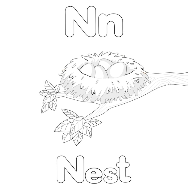 N voor Nest