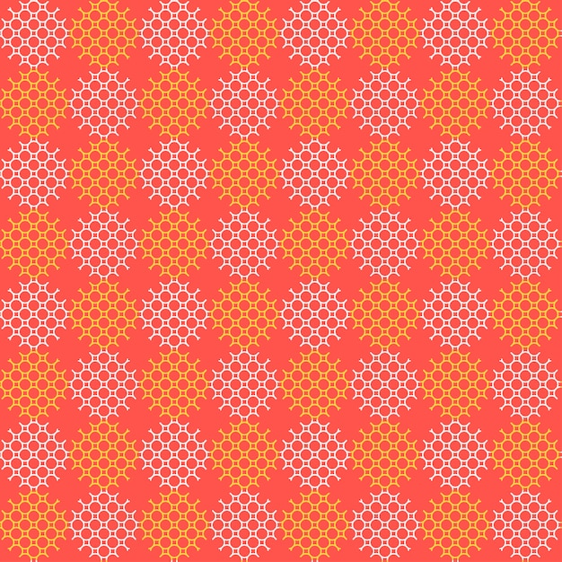 Naadloos abstract patroon in vector