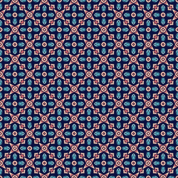 Naadloos abstract patroon met meerdere kleuren Achtergrond en achtergrond Multi Colored Kleurrijk sierontwerp Gekleurde mozaïekornamenten Vector grafische illustratie EPS10