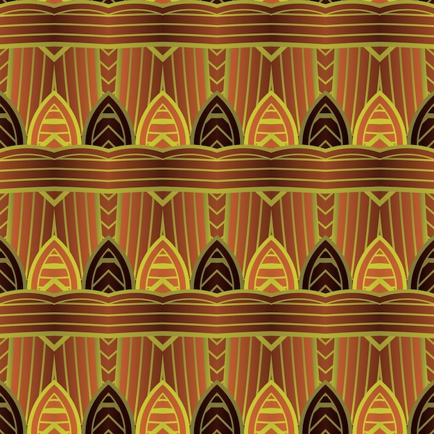 Naadloos abstract patroon symmetrische geometrische achtergrond