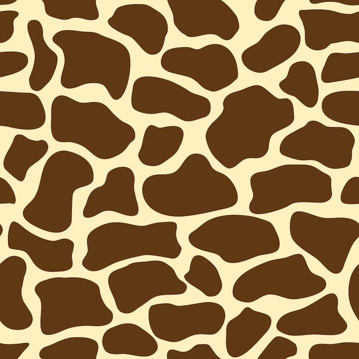 Naadloos achtergrondpatroon met girafhuid