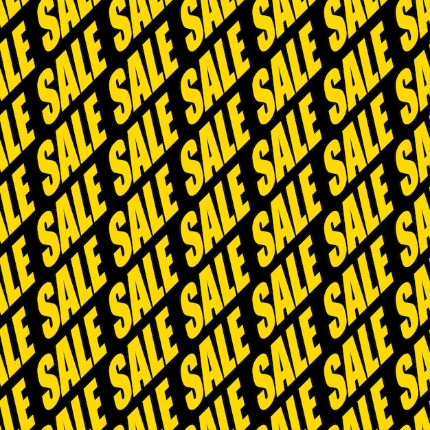 Naadloos beletteringspatroon met verkoopaanbieding slogans black friday opruiming promotioneel ontwerp voor het verpakken van bannerverpakkingskaarten