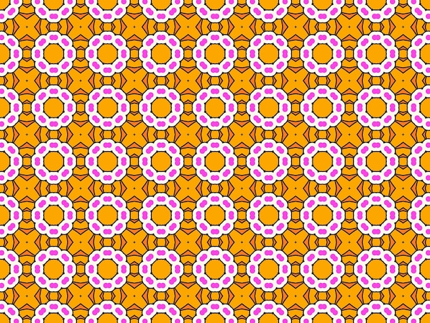 Naadloos geometrisch behang textuur symmetrische kunstontwerp grafisch textiel mode doekpatroon