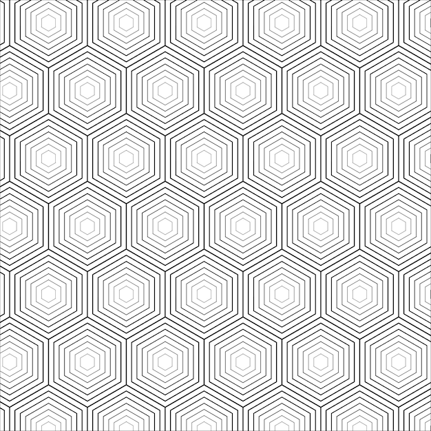 Naadloos geometrisch patroonontwerp