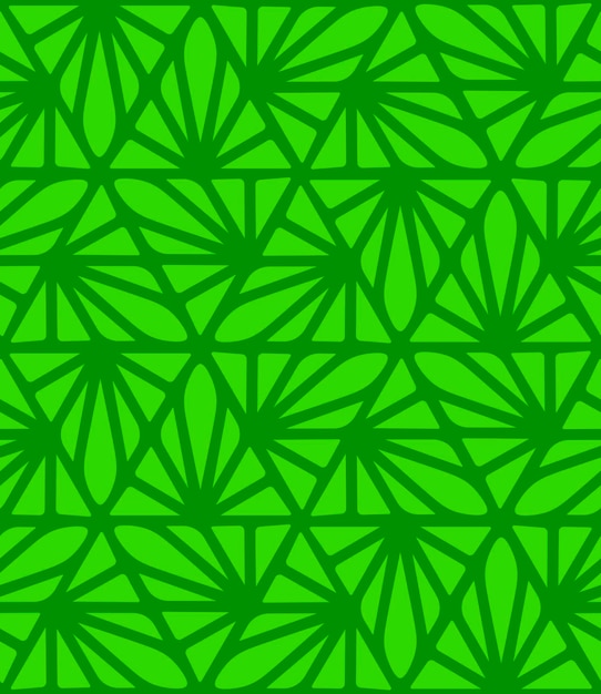 Vector naadloos groen patroon voor achtergrond
