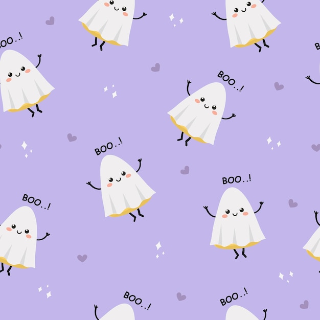 Naadloos Kawaii Candycorns Halloween-patroon