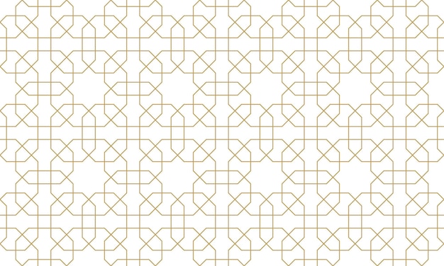 Naadloos origineel patroon in authentieke arabische stijl. vector illustratie