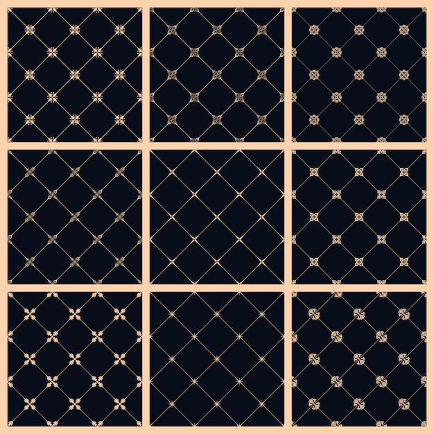 Naadloos patroon dat met kunstornament wordt geplaatst voor ontwerp