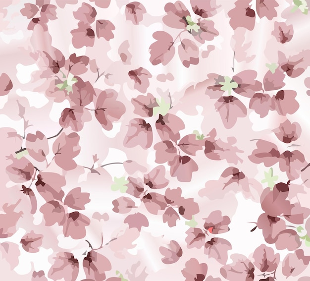 naadloos patroon met een aquarel boeket van abstracte kosmos bloemen