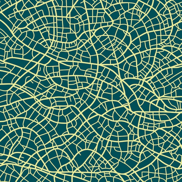 Naadloos patroon met een raster van lijnen.