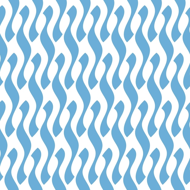 naadloos patroon met golven. vector achtergrond