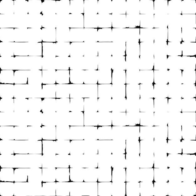 Naadloos patroon van onregelmatig abstract raster