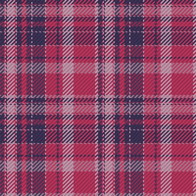 Vector naadloos patroon van schotse tartan plaid herhaalbare achtergrond met geruite stoftextuur platte vectorachtergrond van gestreepte textielprint