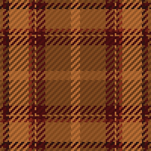 Naadloos patroon van Schotse tartan plaid Herhaalbare achtergrond met schaakstoftextuur Vlakke vector achtergrond van gestreepte textieldruk