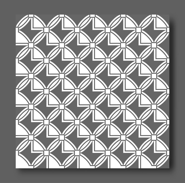 Naadloos patroon van willekeurige geometrische vormen achtergrond voor banner poster screensaver decoratie interieur en creatief idee