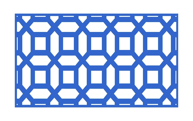 Naadloos patroonontwerp voor cnc-router en lasersnijden