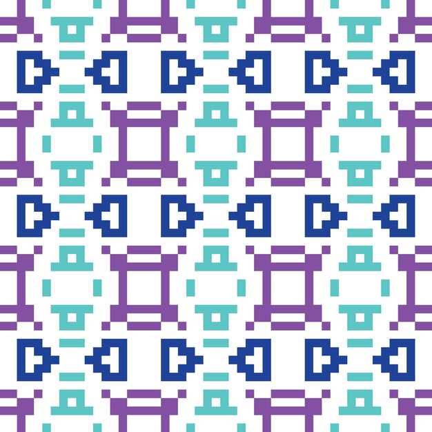 naadloos pixel abstract patroon