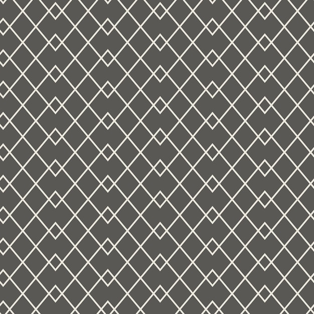 Vector naadloos rasterpatroon dunne lijn tegelbaar behang