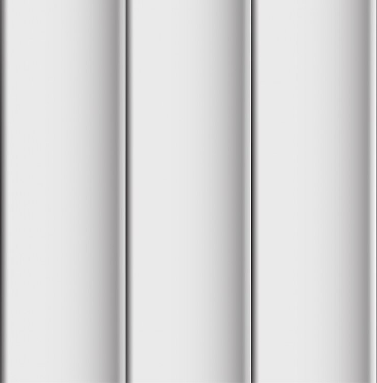 Naadloos Realistisch Wit dakblad in 3D vector